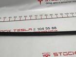 6009604 AWD Chrom Hintere rechte Tür Außenleiste Tesla Modell S, Modell S REST 1095921-00-