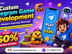Custom Telegram Game Development for Modern Gaming Startups