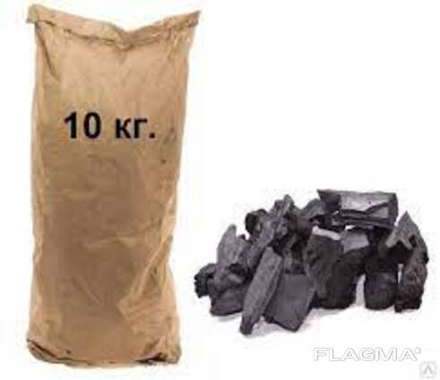 For sale: charcoal. Coal from Ukraine. Packed in paper bags