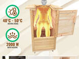 Mini sauna for the home, portable sauna, sauna for a flat balcony - фото 9