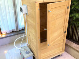Mini-Sauna für zu Hause, mobile Sauna, Sauna für die Wohnung auf dem Balkon
