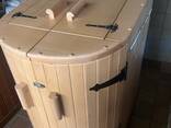 Mini sauna Linden, phito barrel sauna with steam generator - фото 14