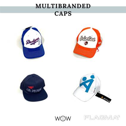 Multibranded caps