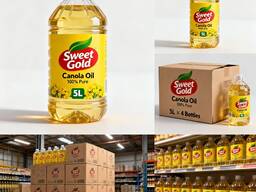 Original Organic Refined Canola Cooking Oil 5L Grade a 100% Pure 24 Months Shelf Life Best