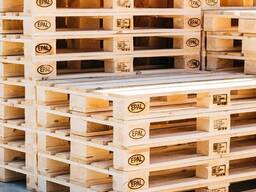 Customized Size Wooden Pallet Large Stackable Reversible Wooden Pallet for Export