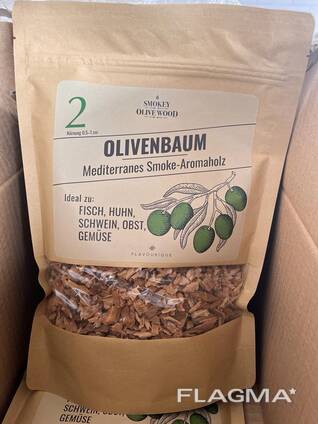 Olivenbaum Räucherchips, Großhandel, für Wiederverkäufer, A-Ware, Restposten