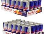 RED BULLs Energy Drink 250ml blue silver can sport power boos - фото 3