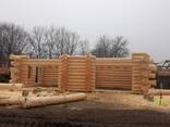 Сруб дома, бани из рубленного бревна - фото 6