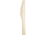Тарелка, вилки, ложки, ножи одноразовые деревянная - фото 2