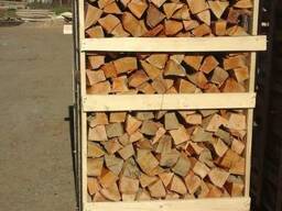 Trockenes Brennholz und von Qualität