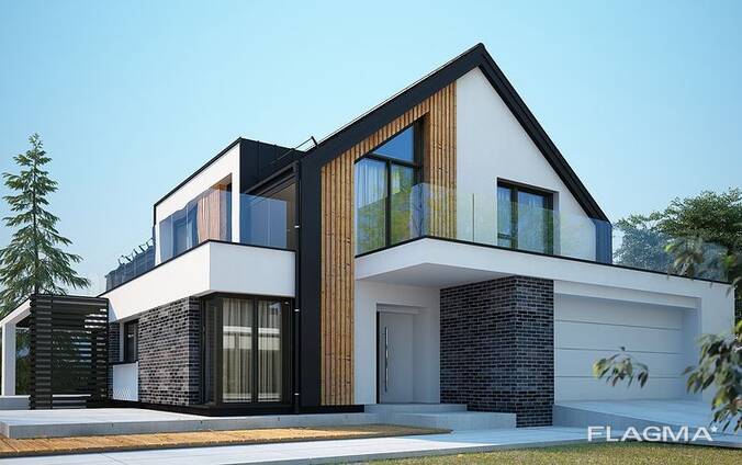 Wooden house using Scandinavian technology on a turnkey basis!